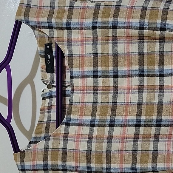 Plaid Dress - Picture 2 of 2